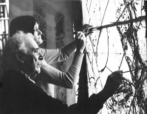 Chagall und Frau Marq